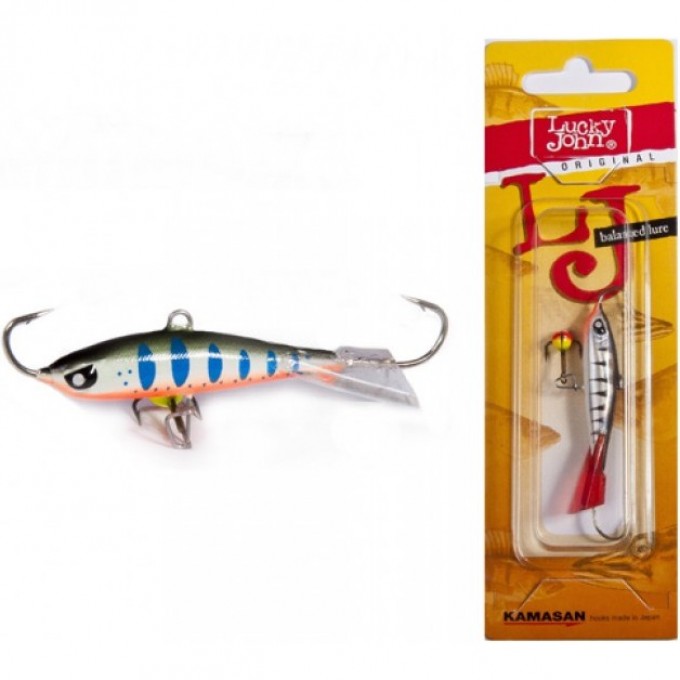 Балансир LUCKY JOHN NORDIC 6 + тройник 60Мм/12Hrt Блистер 51601-12HRT