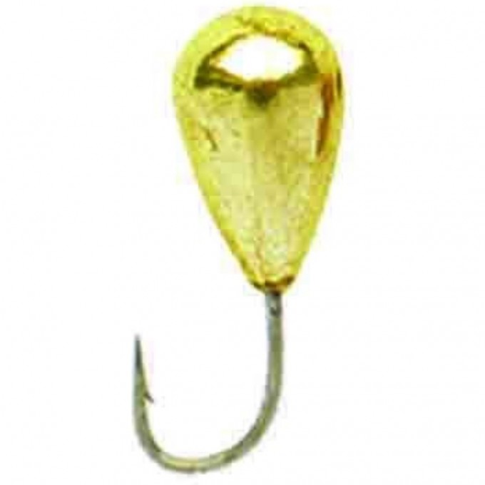 Мормышка вольфрамовая LUCKY JOHN SALMO КАПЛЯ с отверстием и кембриком 60мм, цвет g LJ08060-02