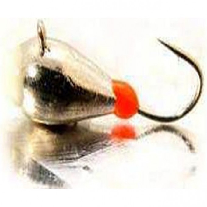 Мормышка вольфрамовая LUCKY JOHN КАПЛЯ с петелькой и эпоксидной каплей 25мм, цвет rs LJ09025-117