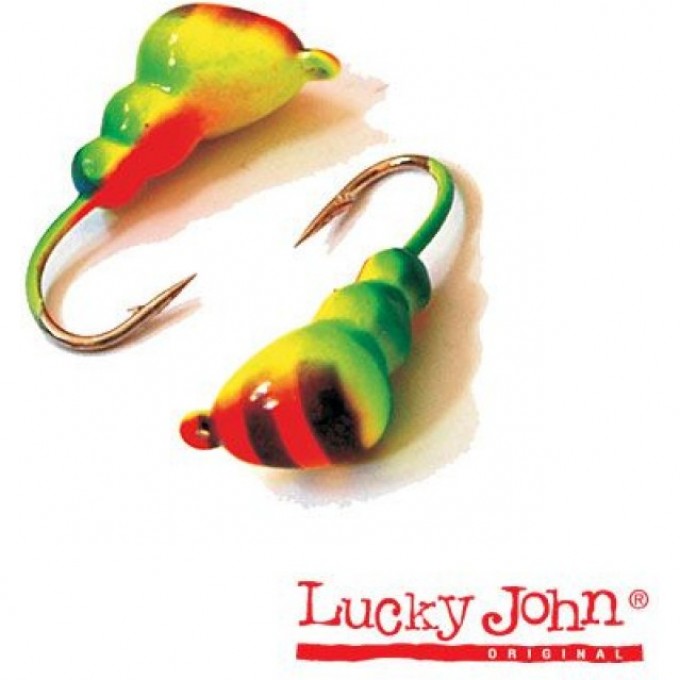 Мормышка вольфрамовая LUCKY JOHN МУРАВЕЙ крашеная с петелькой 30мм, цвет 58 LJ20030-58