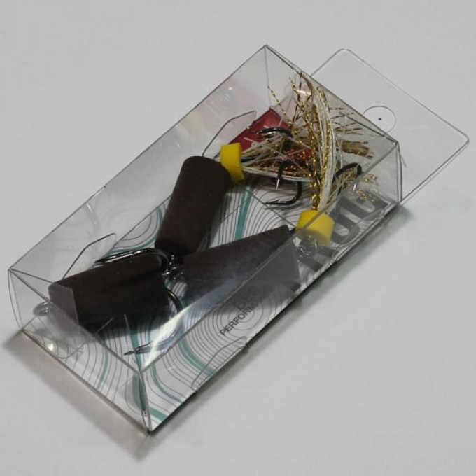 Приманка джиговая LUCKY JOHN FROG коричневая в блистере FB3003710