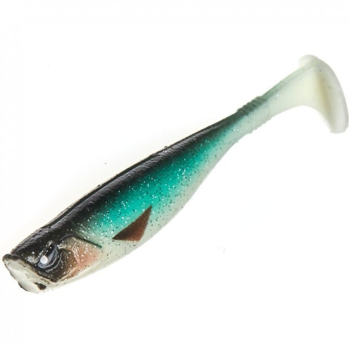 Виброхвост LUCKY JOHN BASARA SOFT SWIM 3D, 6.0in (152 мм), цвет pg07 3Шт. 140405-PG07