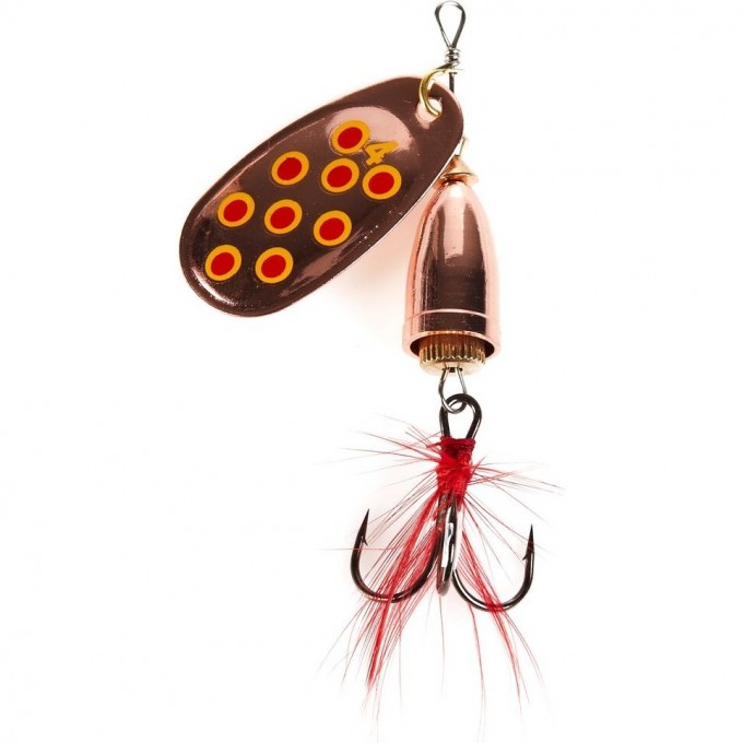Блесна вращающаяся LUCKY JOHN BELL SPIN №4, 10 г, цвет CRD LJBS04-CRD