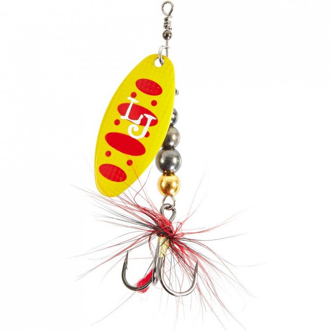 Блесна вращающаяся LUCKY JOHN SHELT BLADE №0, 3 г, цвет 010 LJSB00-010