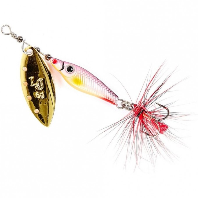 Блесна вращающаяся LUCKY JOHN TRIAN BLADE LONG 6 г, цвет 002 LJTBL6-002