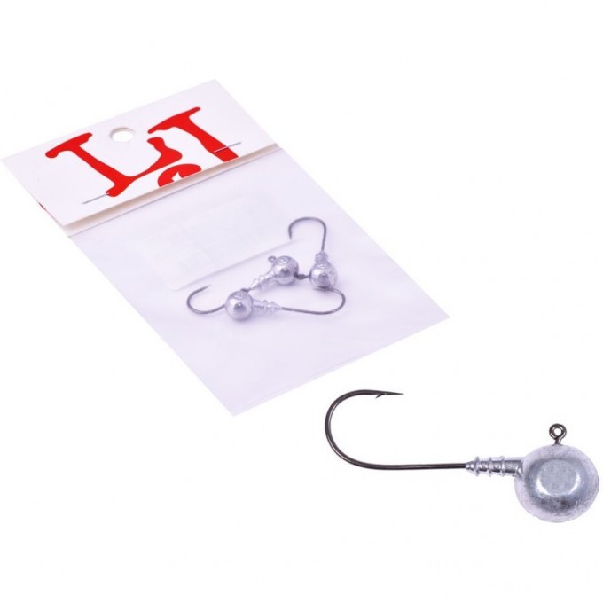 Джиг-головки LUCKY JOHN BALL 20г, крючок №3, уп. 3шт LJBLJ-020