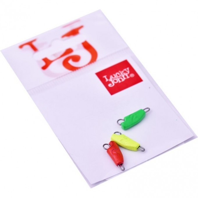 Груз-головки LUCKY JOHN ROVER разборные MIX1 3г 3шт LJRMIX1-003