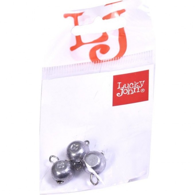 Груз-головки разборные LUCKY JOHN BALL 8г, 3шт LJBR-008