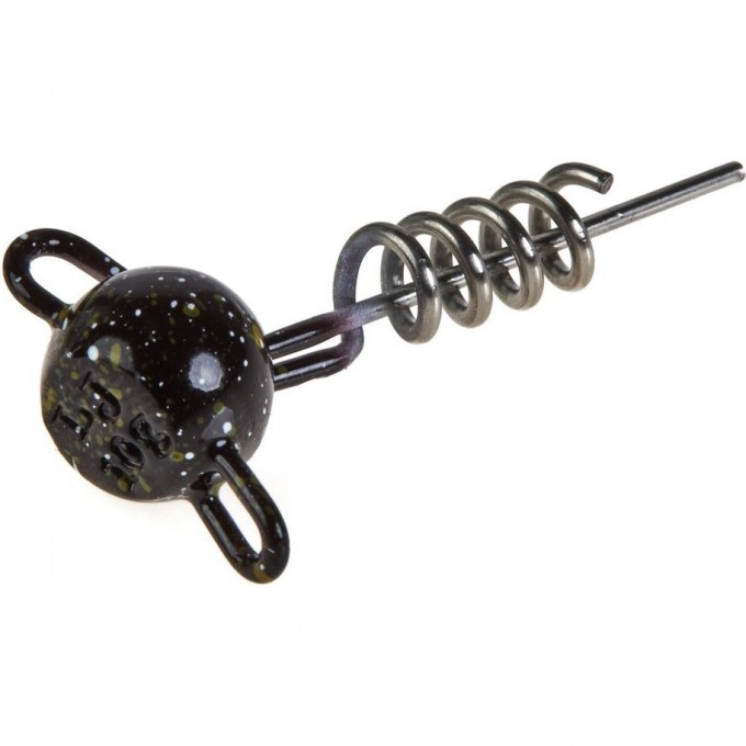 Груз-головки спираль LUCKY JOHN 3D BBS SERIES WOBBLING FLEXHEAD PIKE 10г, цвет 003, 2шт LJWFP10-003