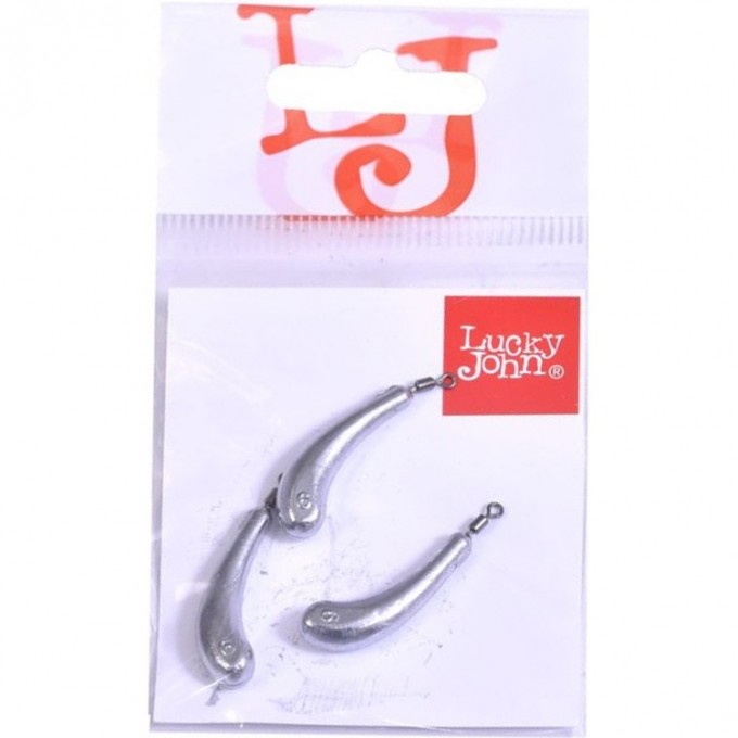 Груза LUCKY JOHN DROP SHOT BANANA 6г 3шт LJDB-006