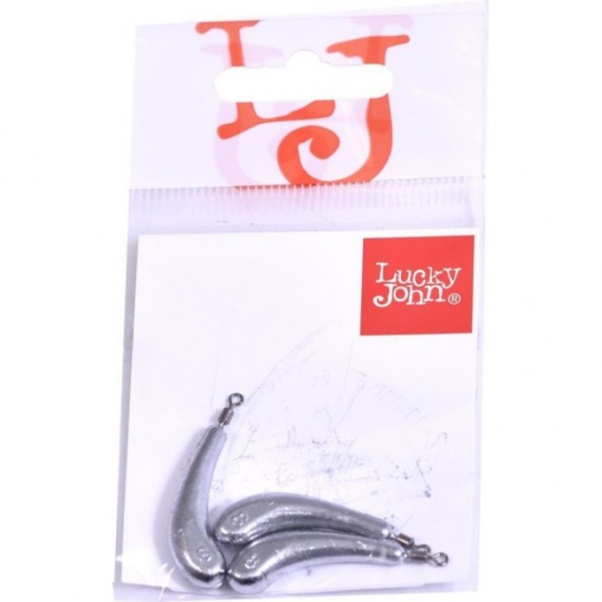 Груза LUCKY JOHN DROP SHOT BANANA 8г 3шт LJDB-008