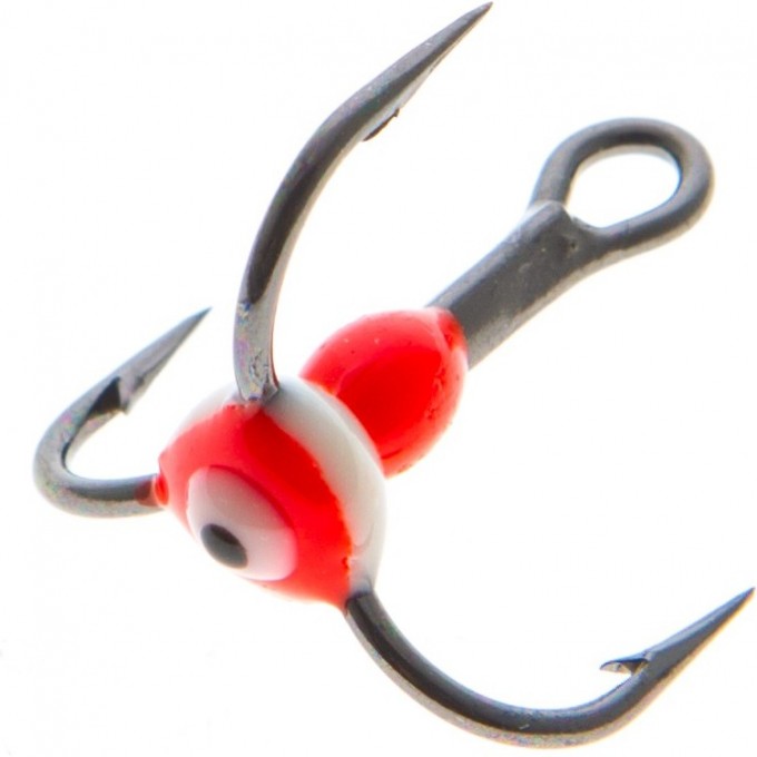 Крючок-тройник для приманок LUCKY JOHN с каплей, №14, цвет fr LJ99140-02
