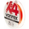 Леска плетёная LUCKY JOHN VANREX X4 BRAID FLUO ORANGE 125 м - 0,08 мм LJ4113-008