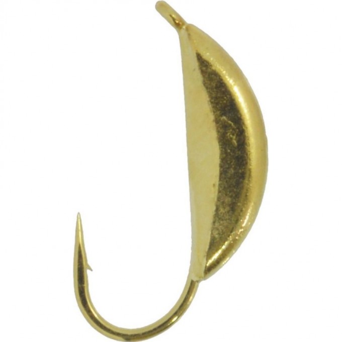 Мормышка вольфрамовая LUCKY JOHN БАНАН с петелькой 15мм, цвет g LJ12015-02