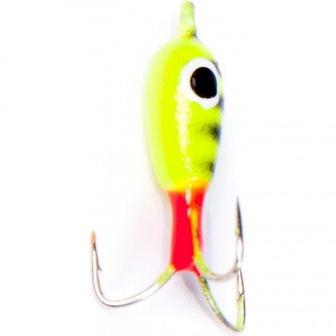 Мормышка вольфрамовая LUCKY JOHN ЧЕРТИК c отверстием 35мм, цвет 526 LJ30035-526