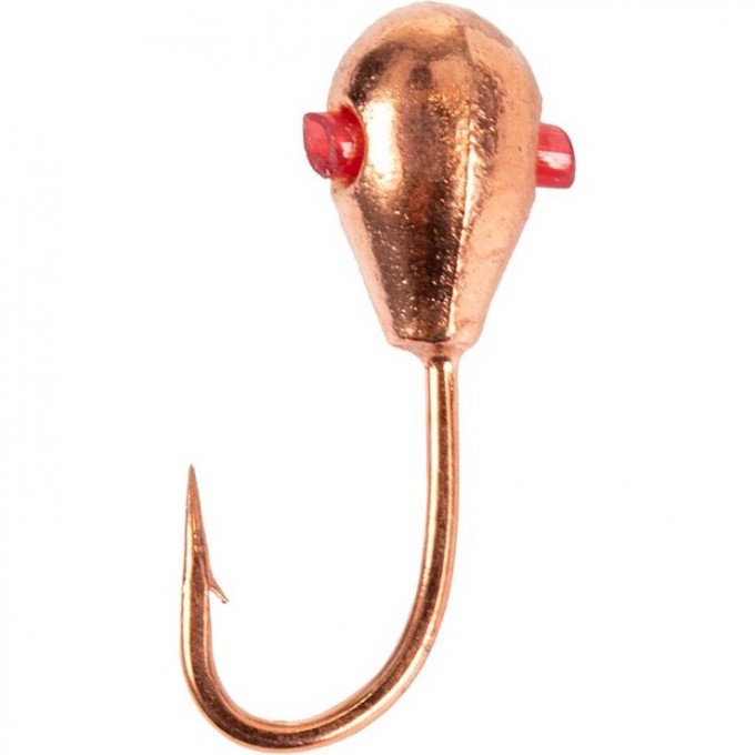 Мормышка вольфрамовая LUCKY JOHN SALMO КАПЛЯ с отверстием и кембриком 30мм, цвет c LJ08030-03