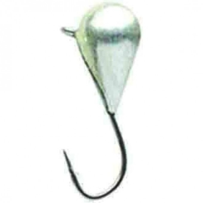 Мормышка вольфрамовая LUCKY JOHN SALMO КАПЛЯ с петелькой 60мм, цвет s LJ09060-01