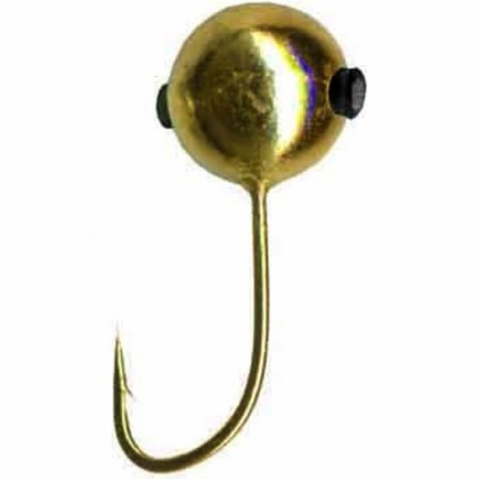 Мормышка вольфрамовая LUCKY JOHN SALMO ШАР с отверстием и кембриком 50мм, цвет g LJ03050-02