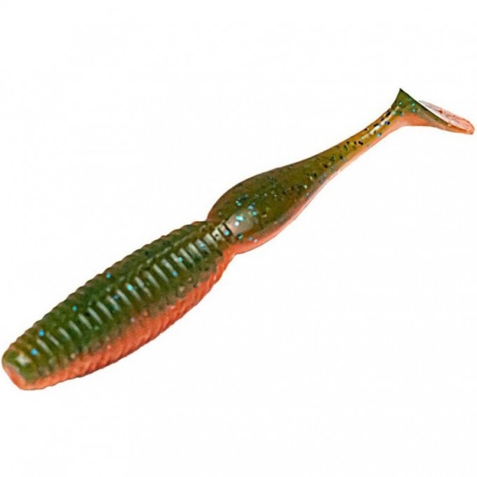 Мягкая съедобная приманка LUCKY JOHN PRO SERIES MEGAWORM 2,5in (63 мм ), цвет T56 8шт 140189-T56