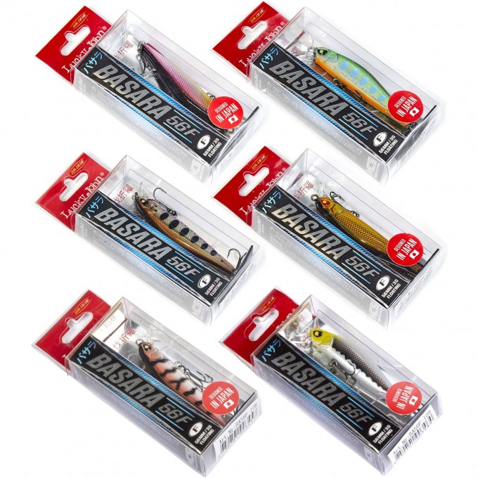 Набор воблеров LUCKY JOHN PRO SERIES BASARA F 05.60/027SET 6шт. LJVP-027SET
