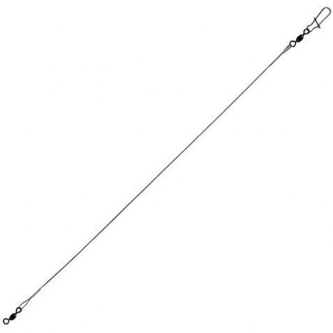 Поводки стальные LUCKY JOHN PRO SERIES SSW AFW, оснащенные вертлюгой и застёжкой 09.12.18Кг/20-25-30См/7Х7 Набор LJP6019-030K