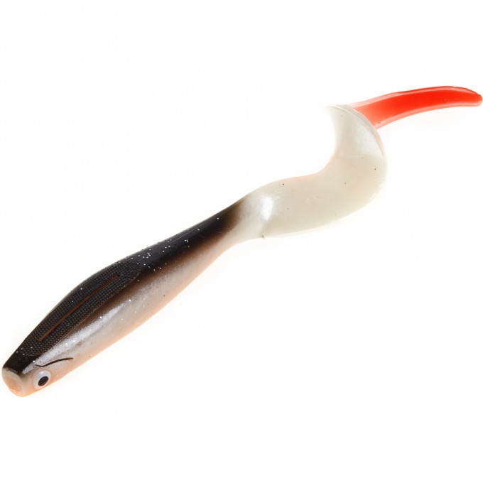 Виброхвост LUCKY JOHN 3D SERIES KUBIRA FIRE TAIL 7" (17,5 см), цвет PG18, 1 шт. 140436-PG18