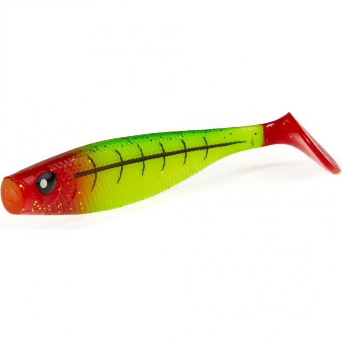 Виброхвост LUCKY JOHN 3D SERIES RED TAIL SHAD 3.5in (12,5 см)/PG15 3шт. 140427-PG15