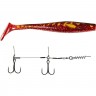 Виброхвосты LUCKY JOHN 3D BBS SERIES KUBIRA SWIM SHAD 9,0in (22,86)/PG25 1шт.+STINGER L 140433SET-PG25