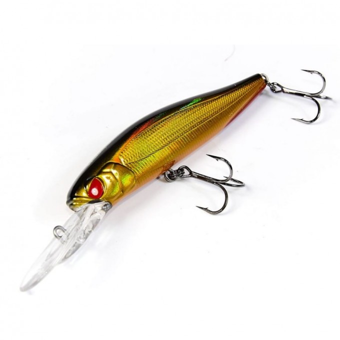 Воблер плавающий LUCKY JOHN PRO SERIES BASARA PLUS ONE 9 см, цвет 107 BA90FPO-107