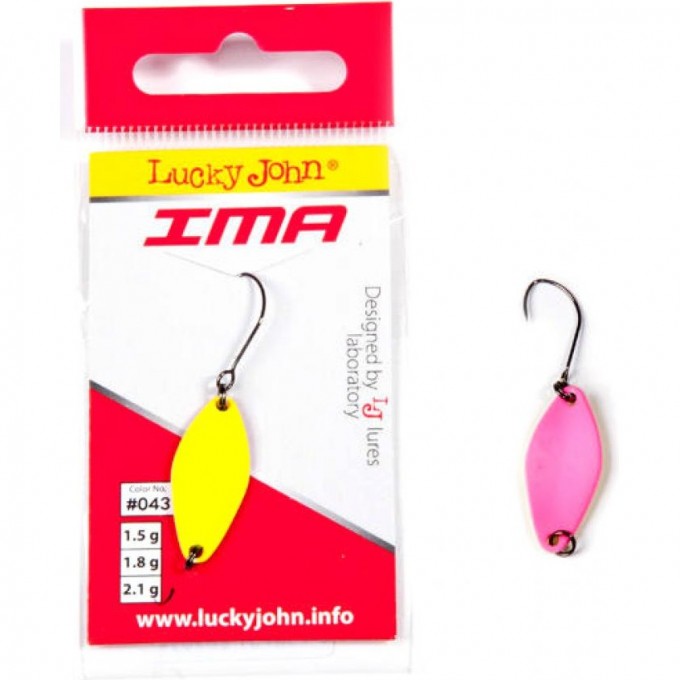 Блесна колеблющаяся LUCKY JOHN IMA 2,1 г, цвет 043 151021-043