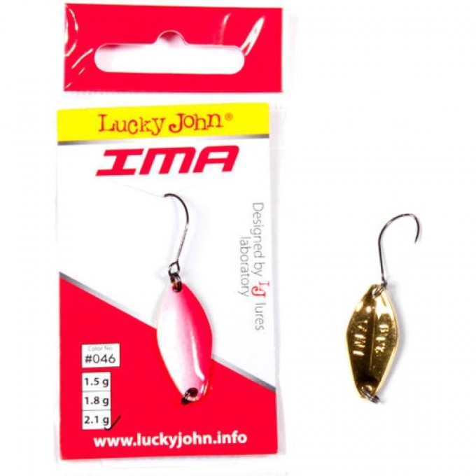 Блесна колеблющаяся LUCKY JOHN IMA 2,1 г, цвет 046 151021-046