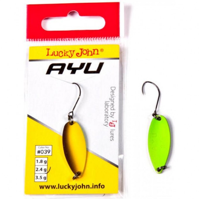 Блесна колеблющаяся LUCKY JOHN TR AYU 3,5 г, цвет 039 150935-039