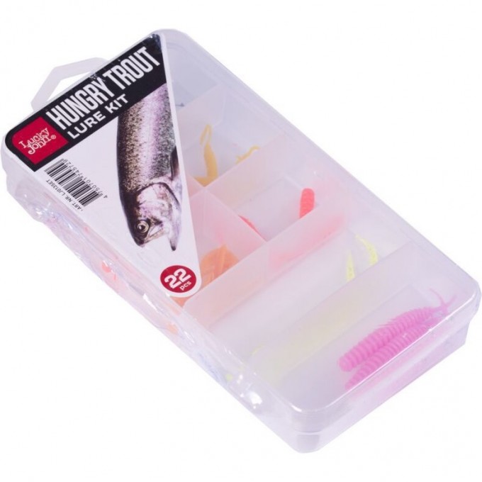 Набор силиконовых приманок LUCKY JOHN HUNGRY TROUT SET LJ013SET