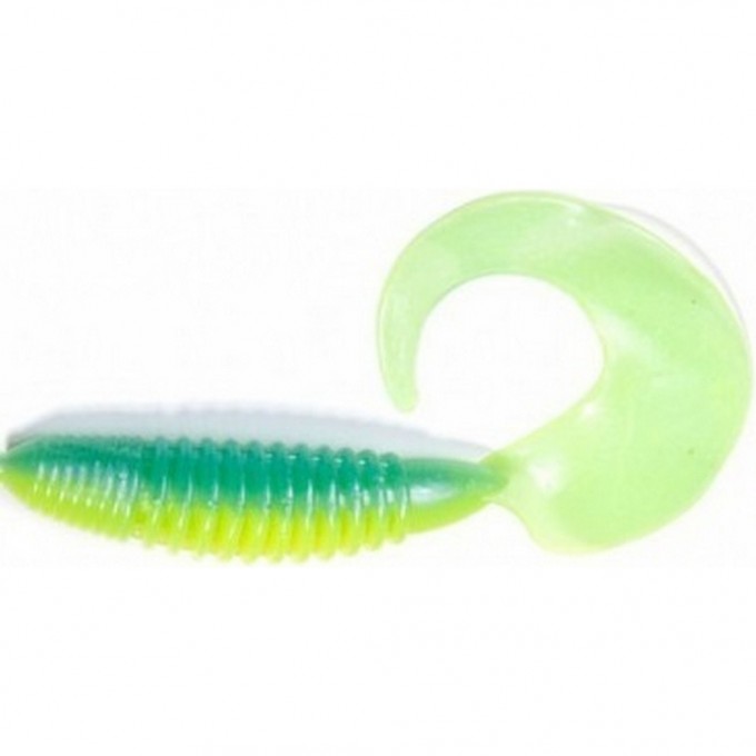 Твистеры съедобные искусственные LUCKY JOHN PRO SERIES CRUSHER GRUB 4.5 in (114 мм), цвет t57, 4шт 140158-T57