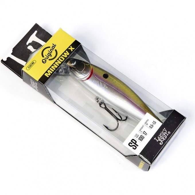 Воблер суспендер LUCKY JOHN ORIGINAL MINNOW X 10 см, цвет a03 LJO0810SP-A03